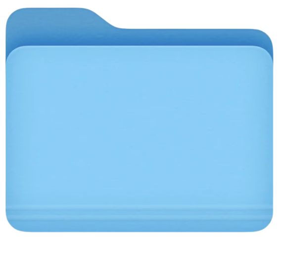 Blauer Ordner, darunter Garaplija_Ines_ResumeV2